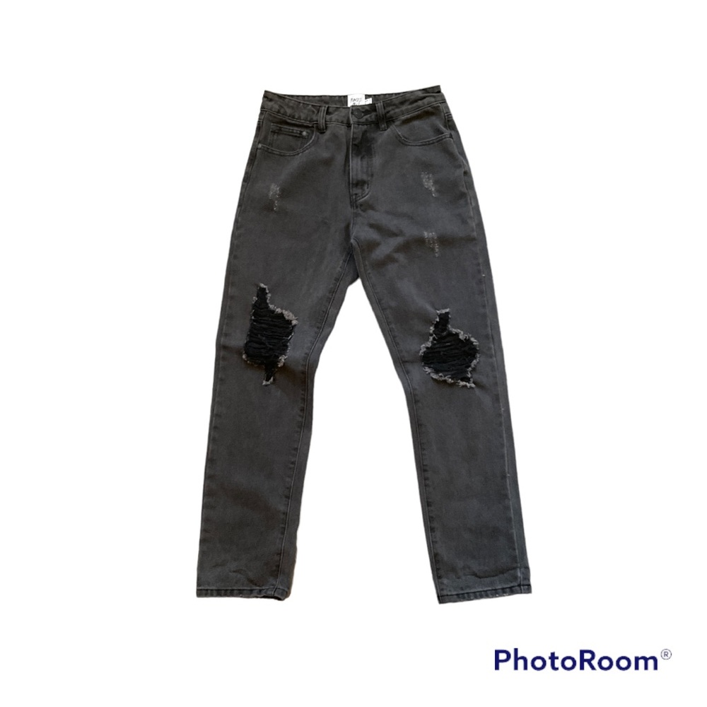 Princess Polly high waisted distressed jeans  | Size 8